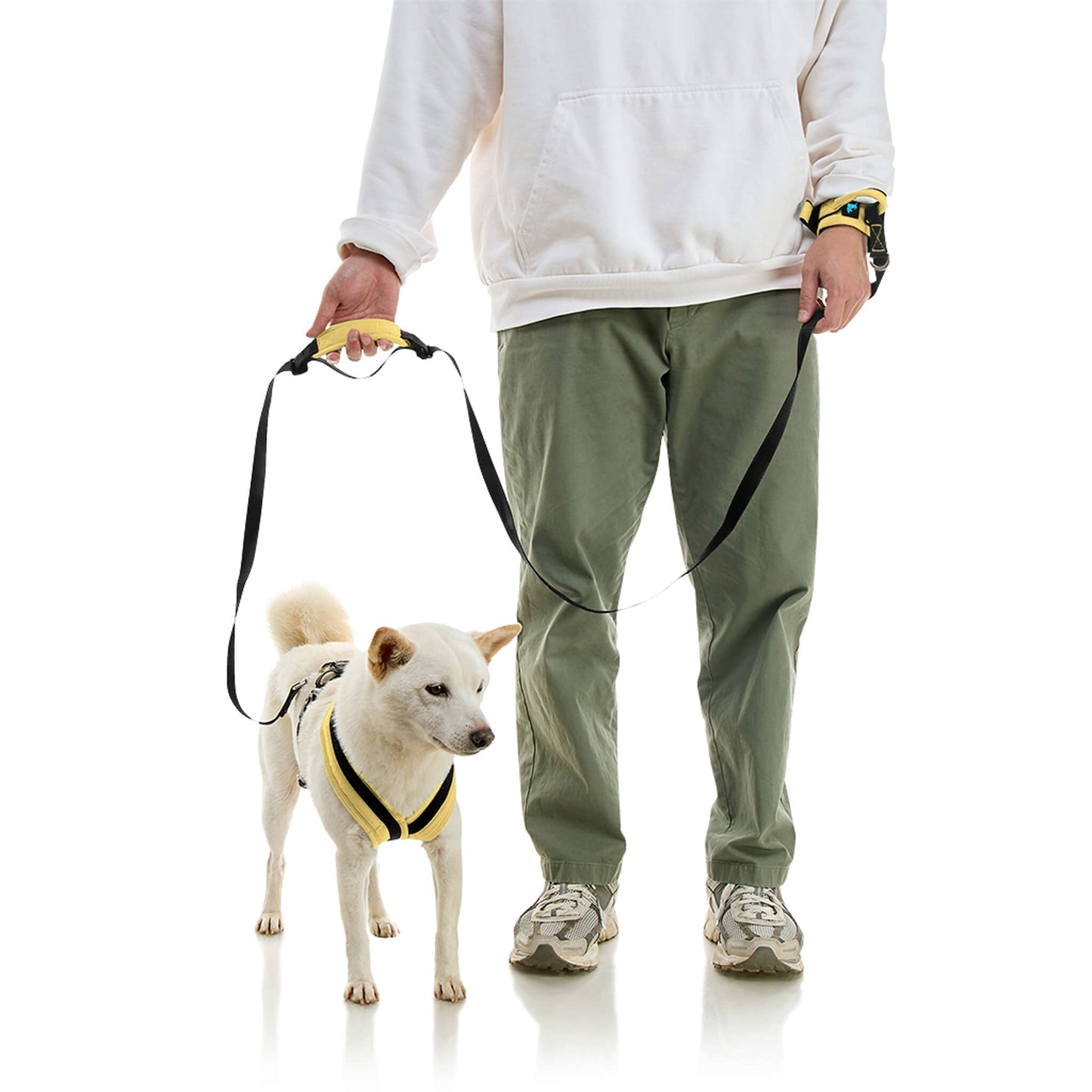 Wristband Surfer Leash w/ Traffic Handle