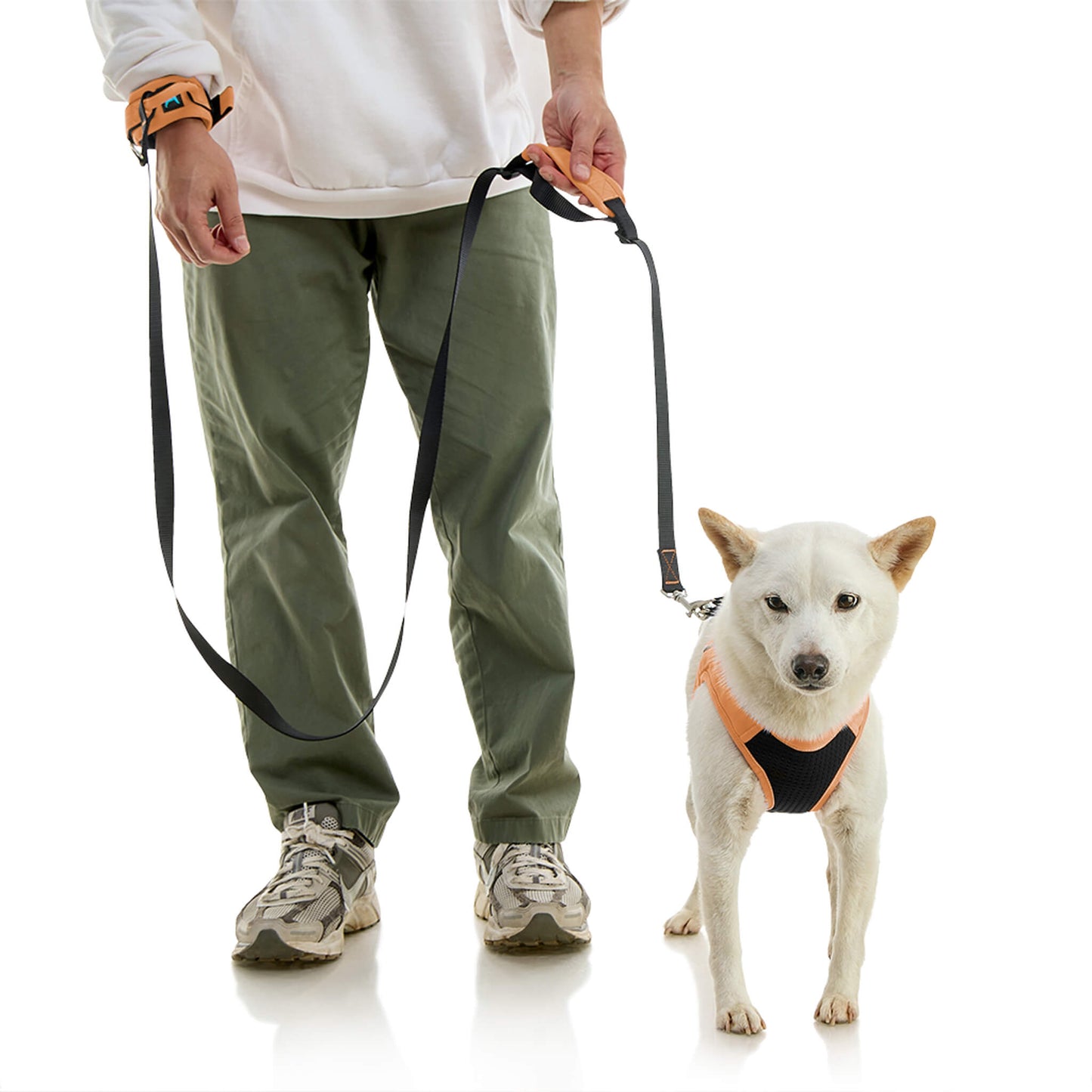 Wristband Surfer Leash w/ Traffic Handle