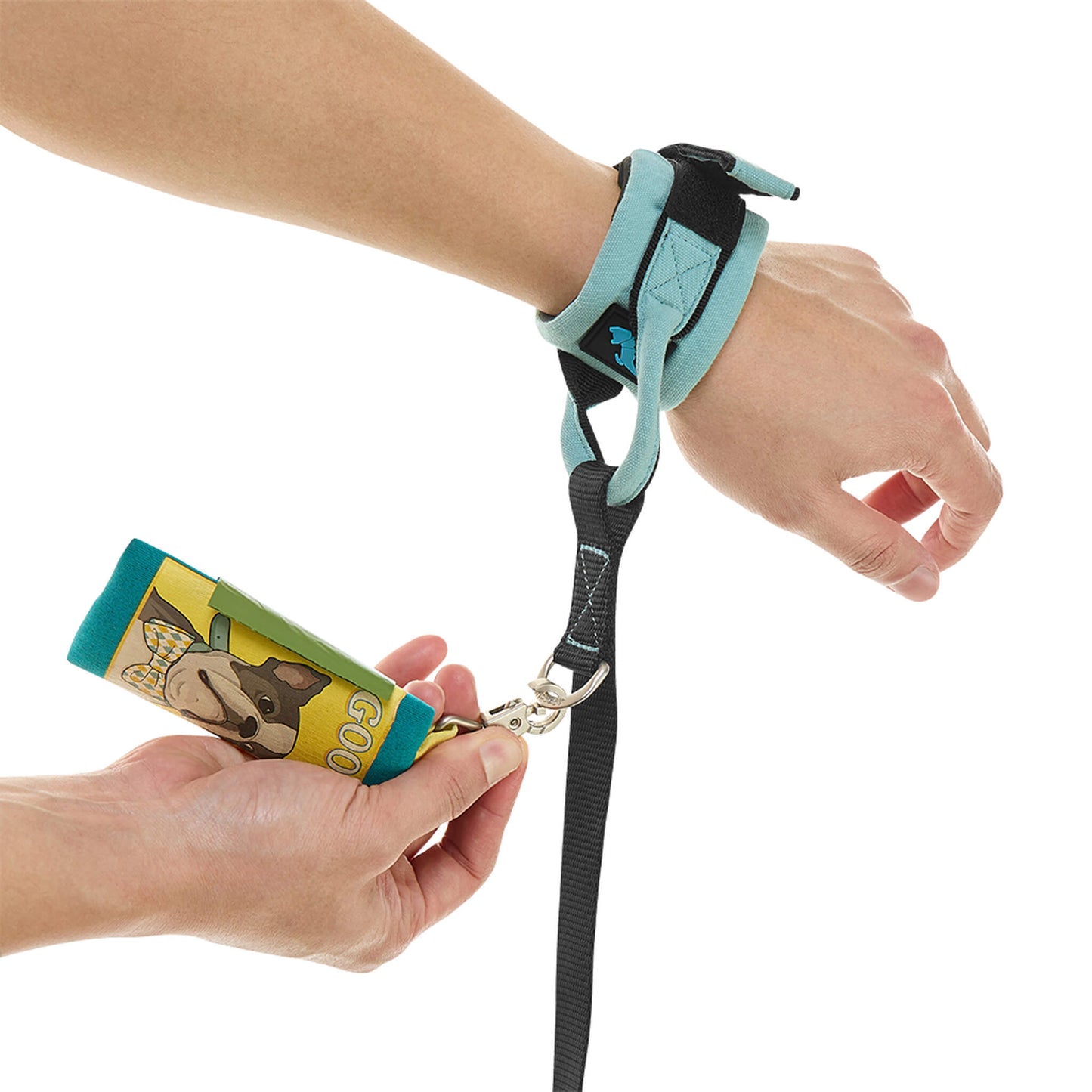 Wristband Surfer Leash w/ Traffic Handle