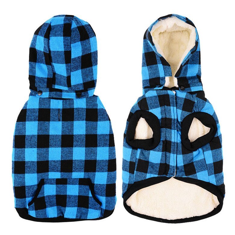 Buffalo Plaid Pet Coat