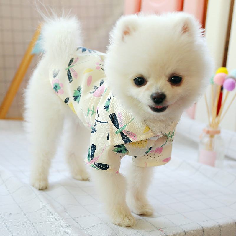 Cute Summer Print Pet Shirt