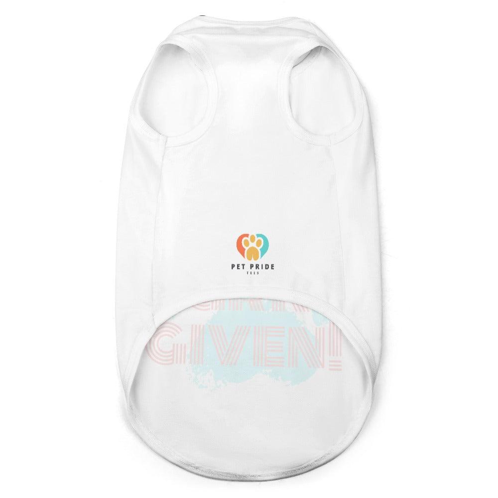 Zero Barks Given! Pet Tank - Pet Pride Tees