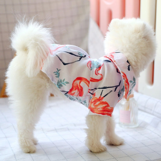 Cute Summer Print Pet Shirt