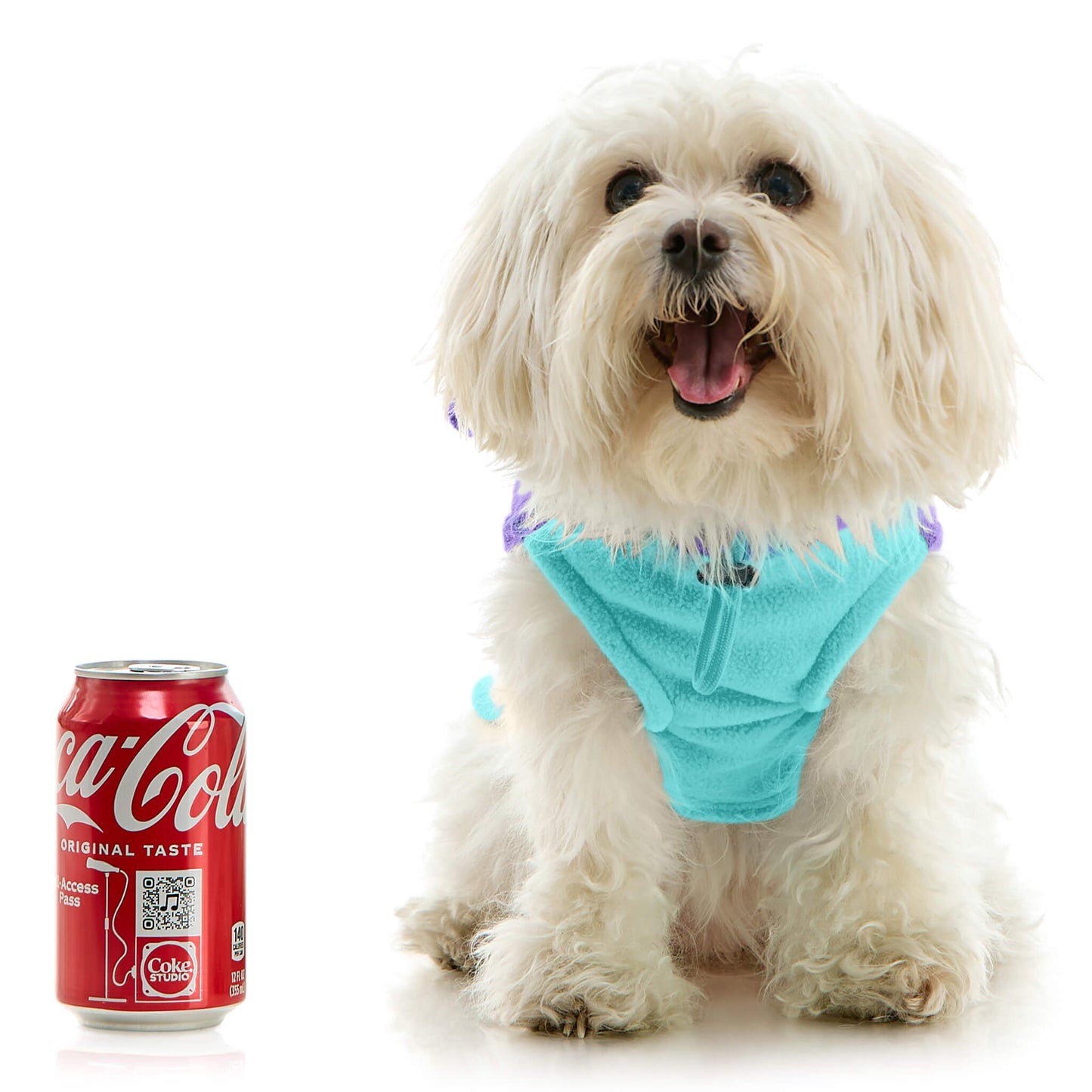 Fleece Vest Hoodie Two Tone