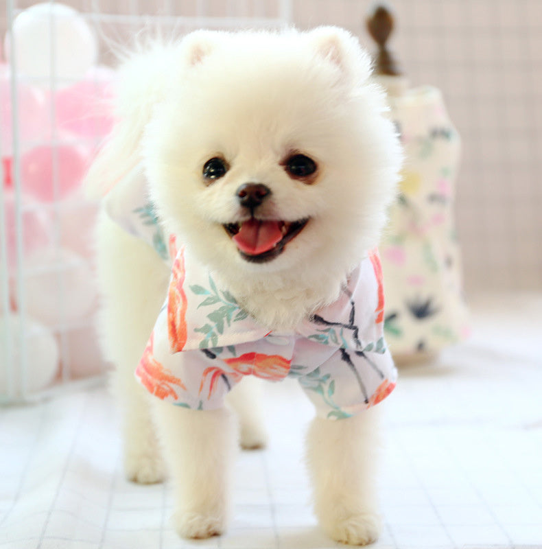 Cute Summer Print Pet Shirt