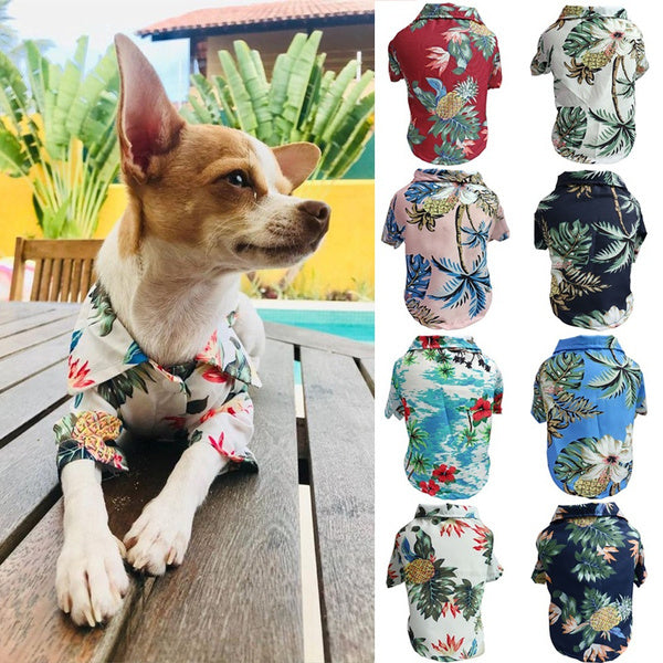 Aloha Pup Hawaiian Shirt Collection - Pet Pride Tees