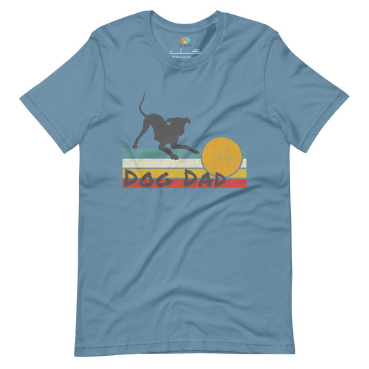 Dog Dad Crew Neck Tee - Pet Pride Tees