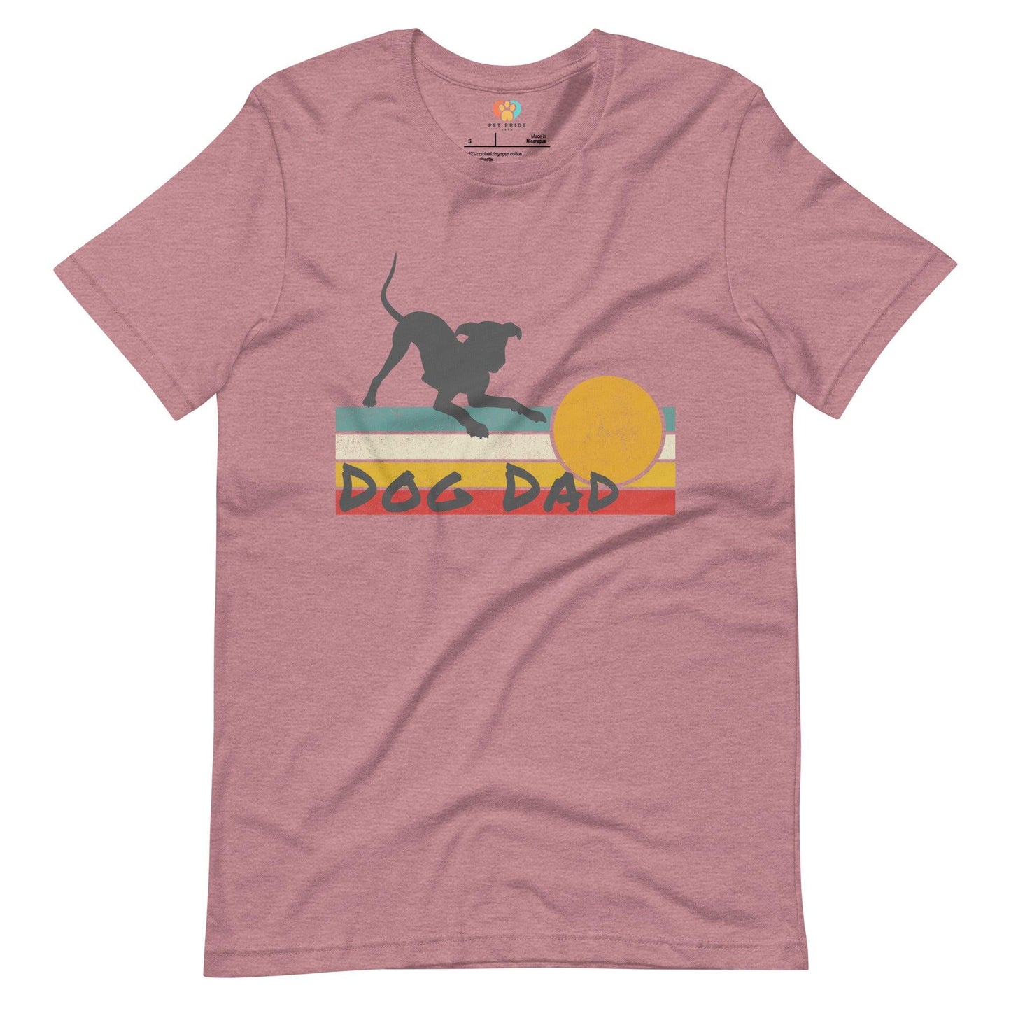 Dog Dad Crew Neck Tee - Pet Pride Tees