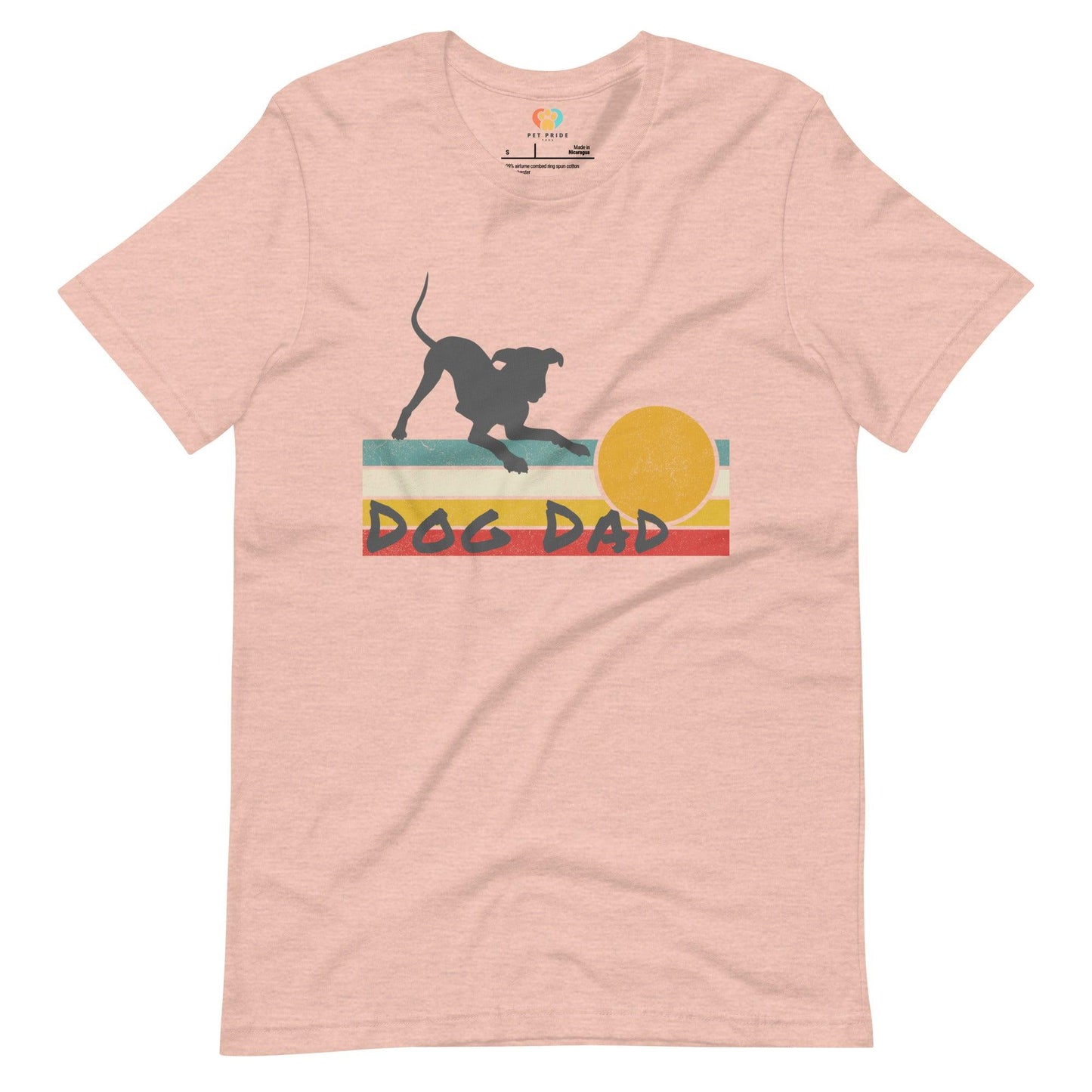 Dog Dad Crew Neck Tee - Pet Pride Tees