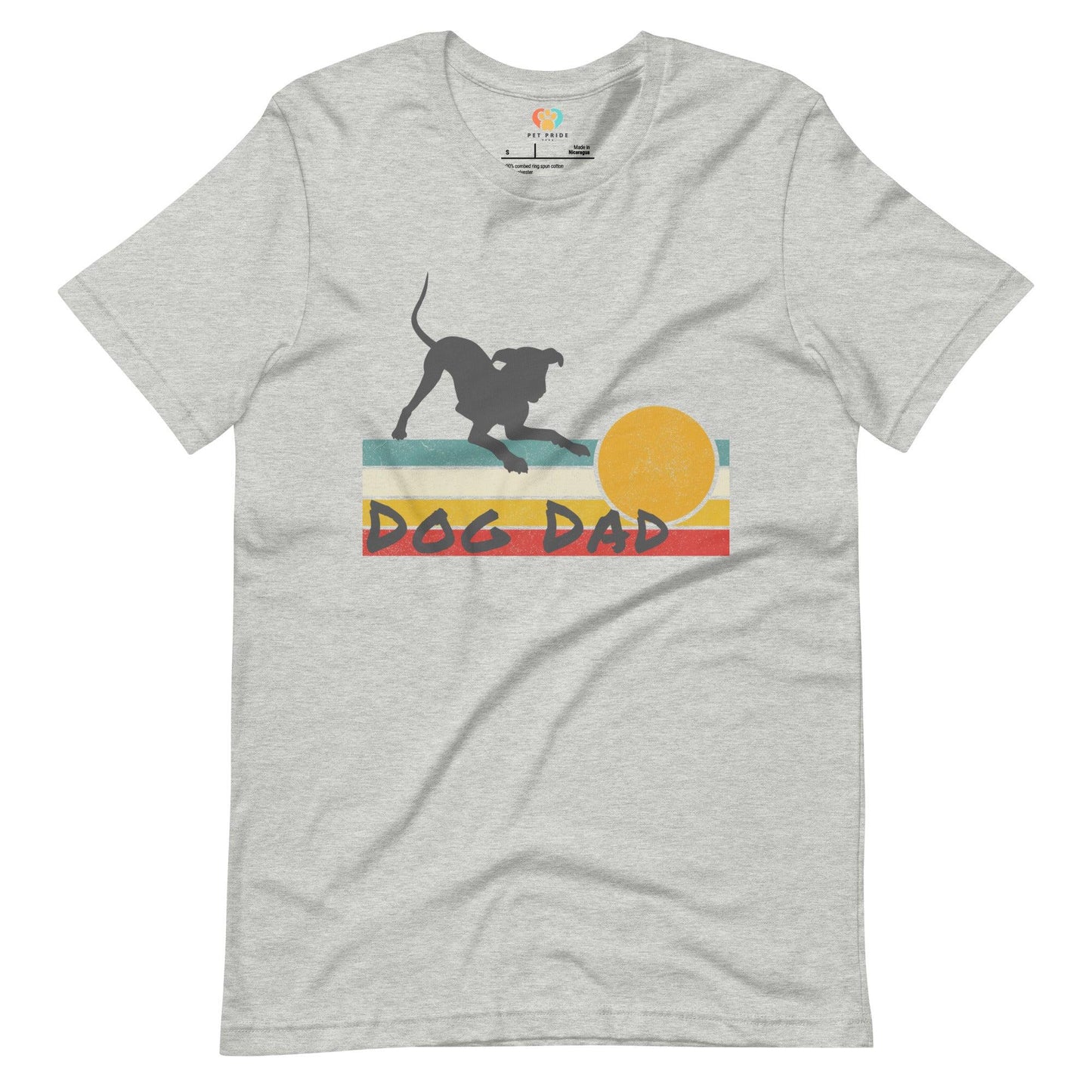 Dog Dad Crew Neck Tee - Pet Pride Tees