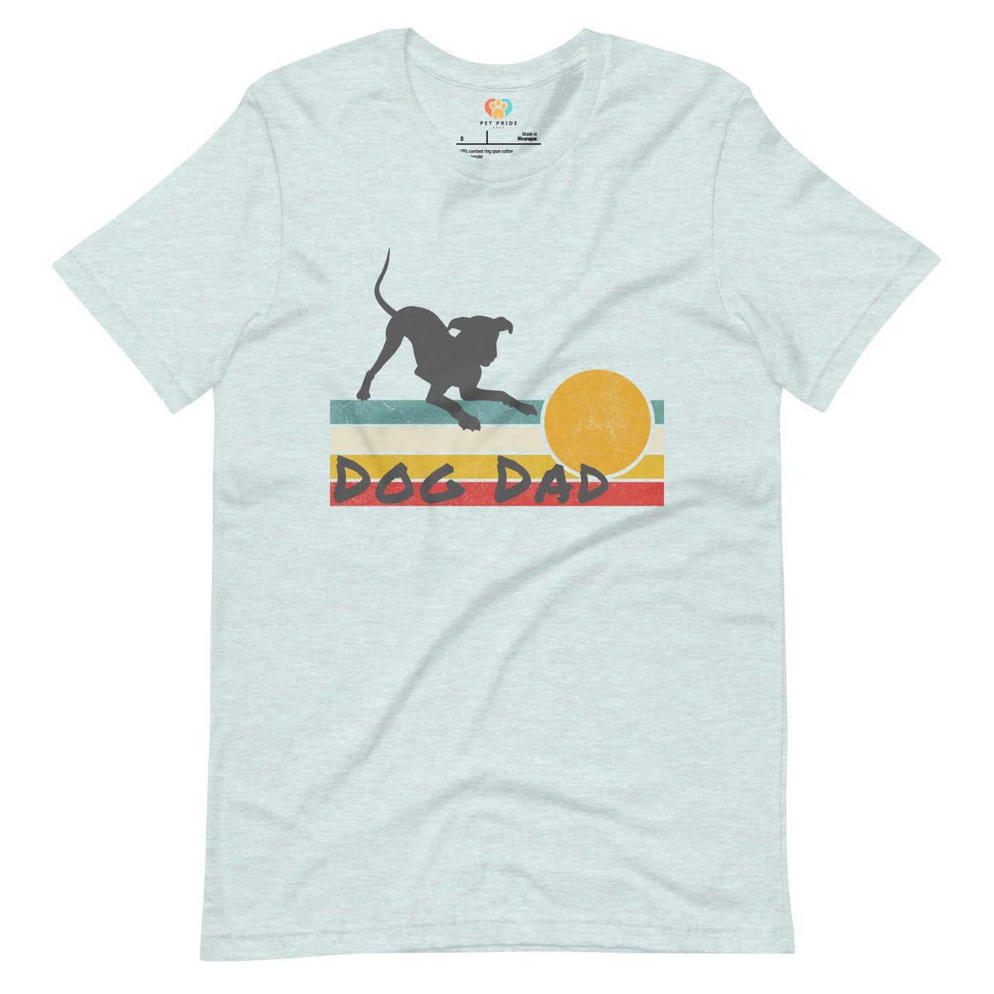 Dog Dad Crew Neck Tee - Pet Pride Tees
