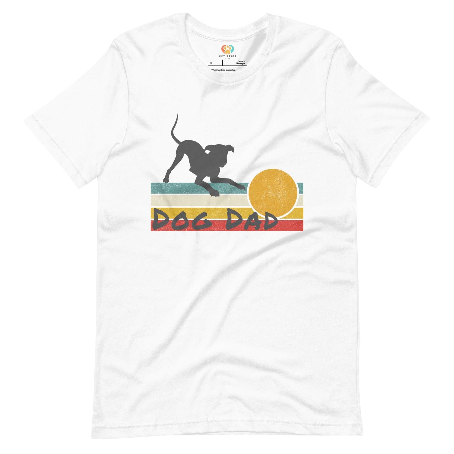 Dog Dad Crew Neck Tee - Pet Pride Tees