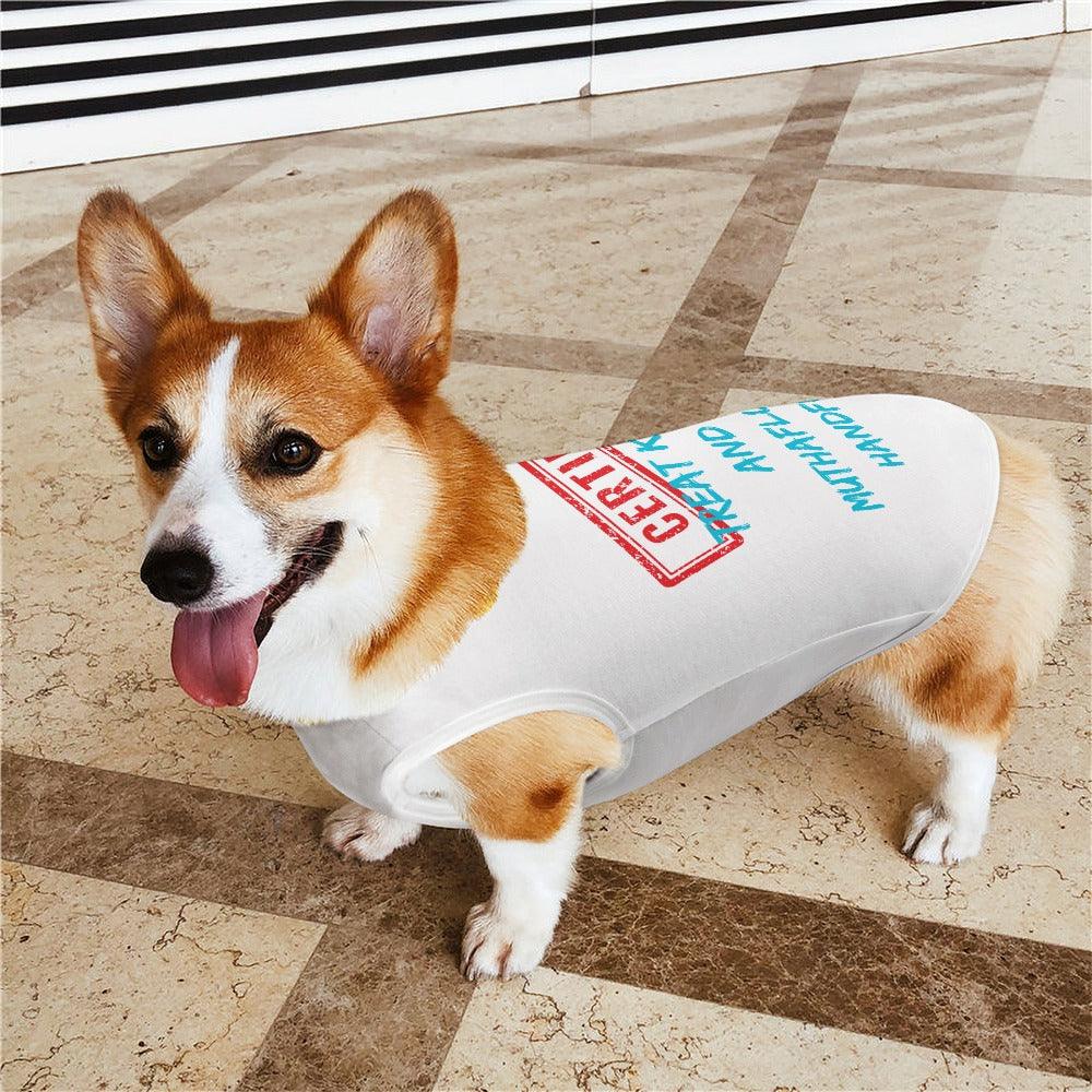 Certified Treat Killer & a Muthafluffin' Handful Pet Tank - Pet Pride Tees
