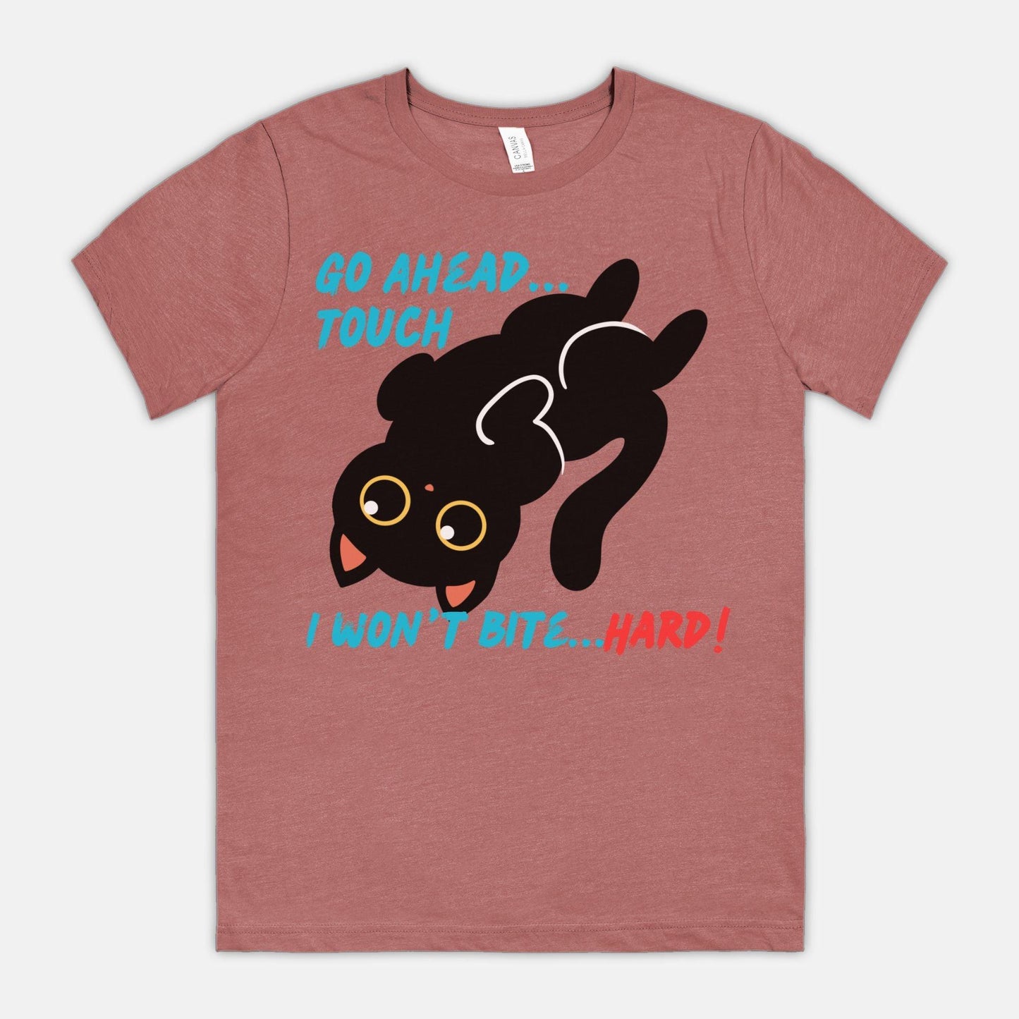 Forbidden Belly Rub Crew Neck Tee - Pet Pride Tees