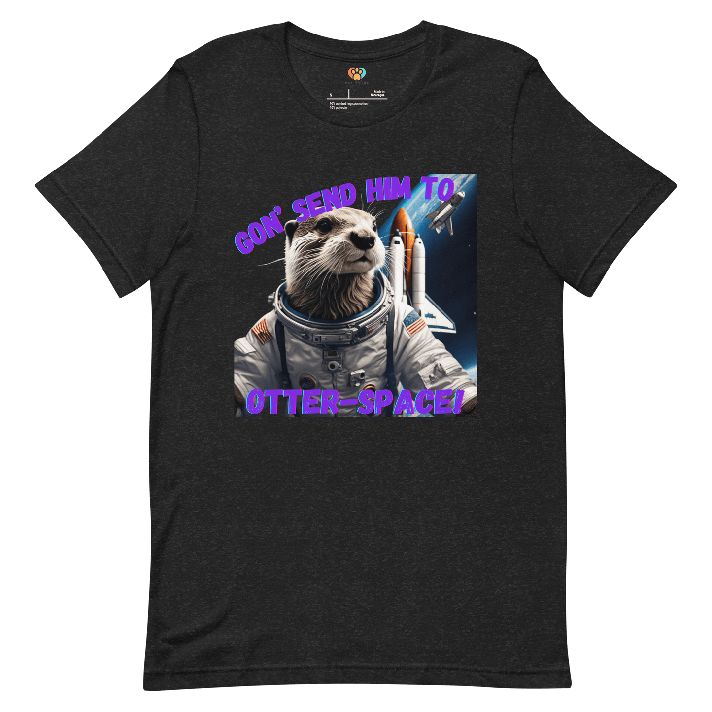 Gon' Send Him to Otter-Space Crew Neck T-Shirt - Pet Pride Tees
