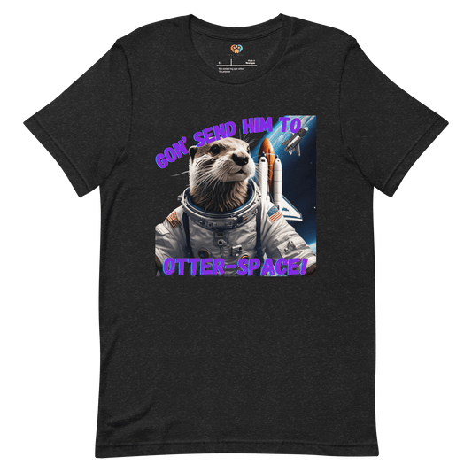 Gon' Send Him to Otter-Space Crew Neck T-Shirt - Pet Pride Tees