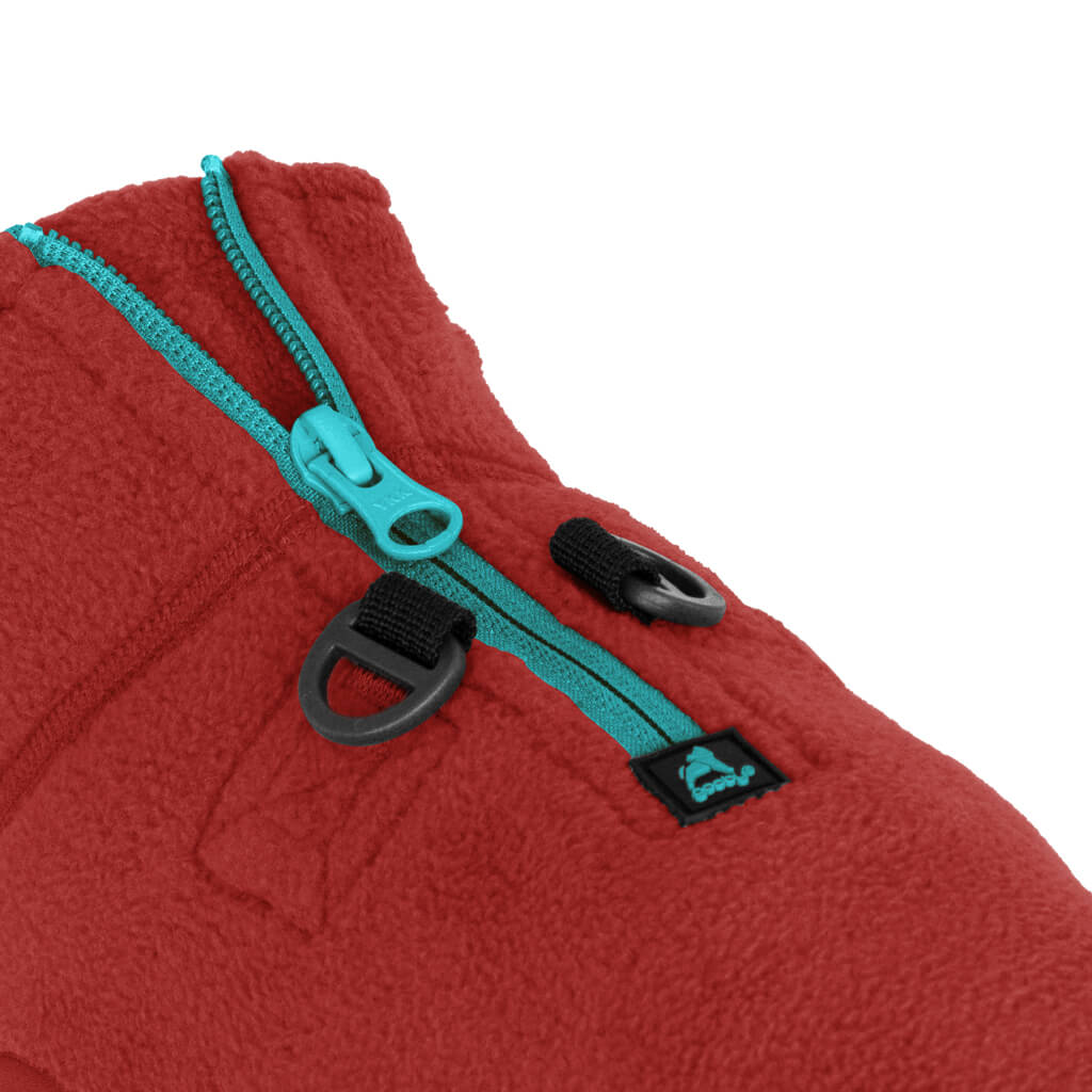 Half Zip Up Fleece Vest