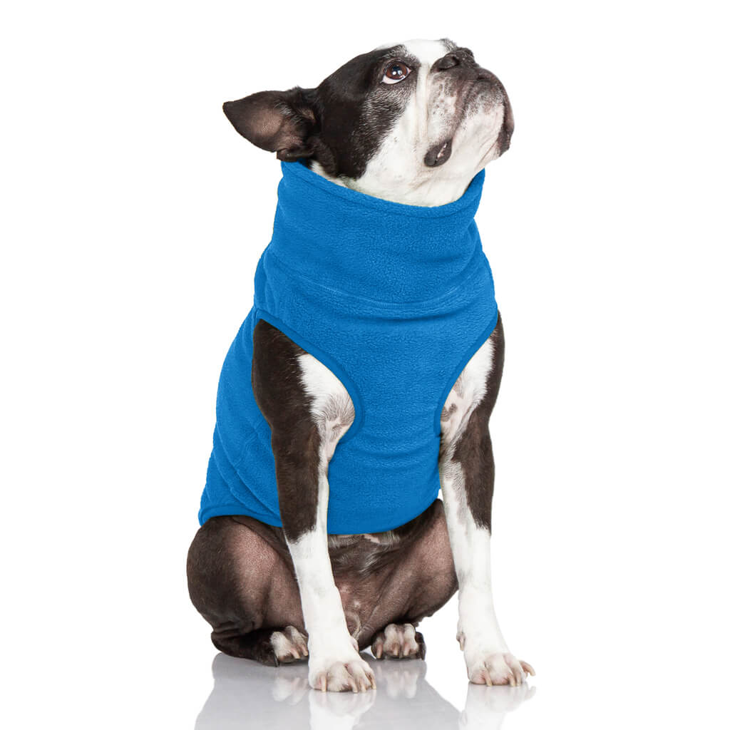 Half Zip Up Fleece Vest
