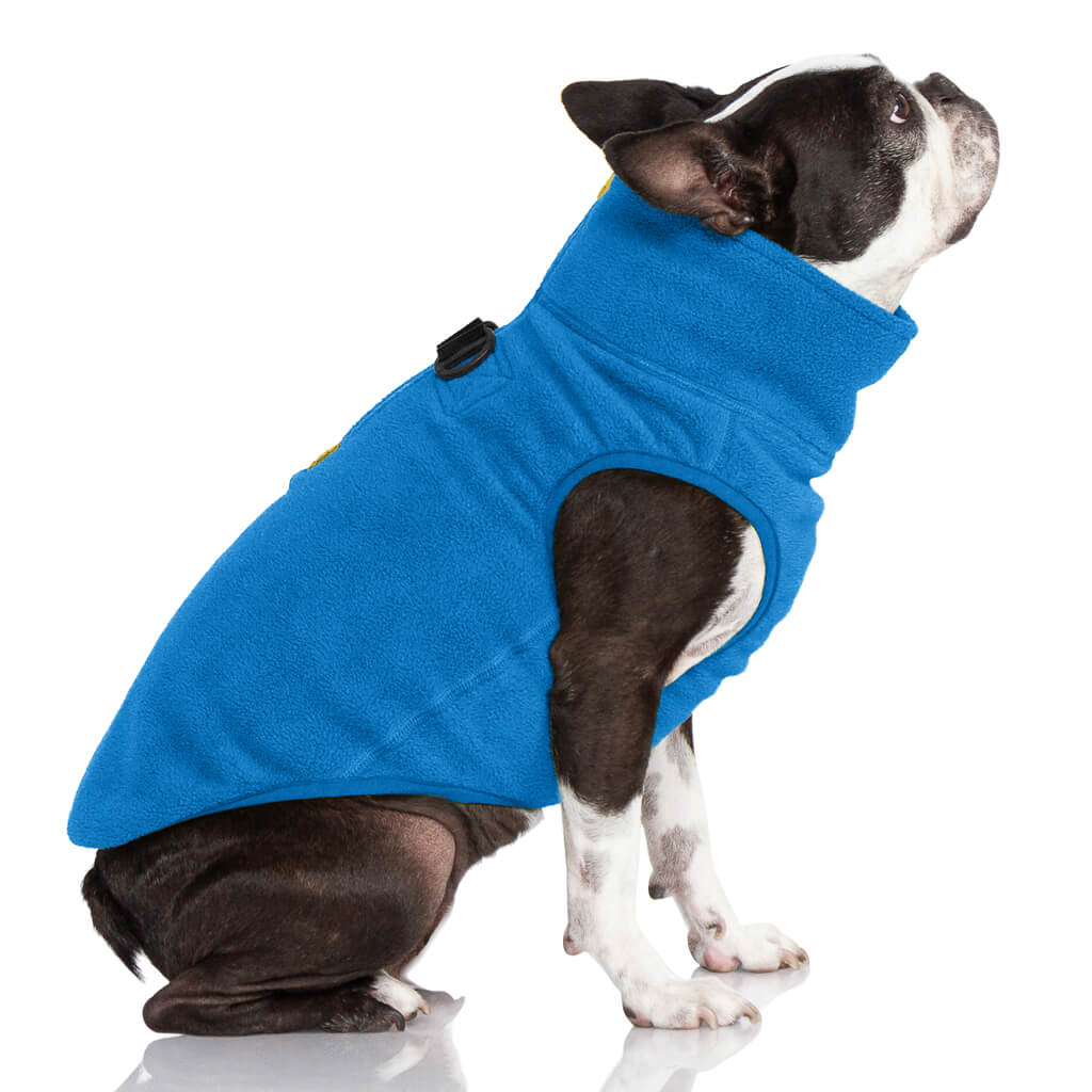 Half Zip Up Fleece Vest