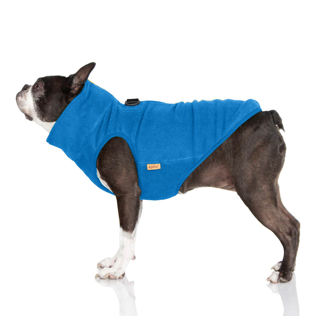 Half Zip Up Fleece Vest