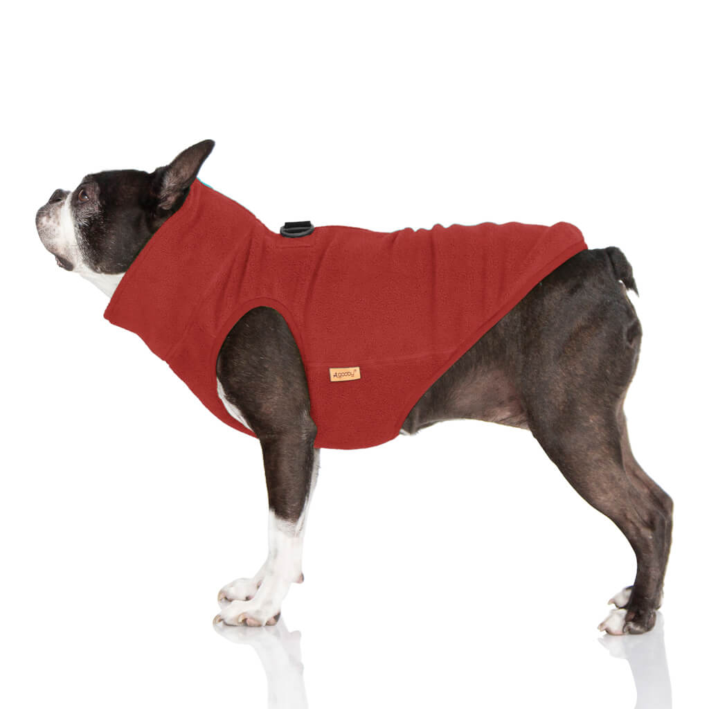 Half Zip Up Fleece Vest