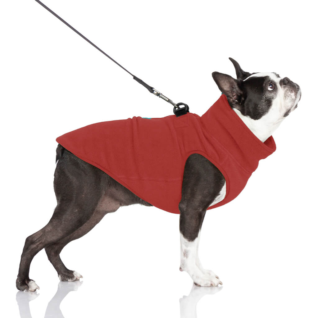 Half Zip Up Fleece Vest