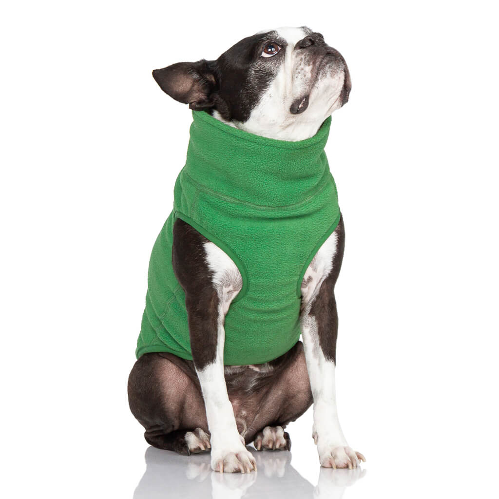 Half Zip Up Fleece Vest