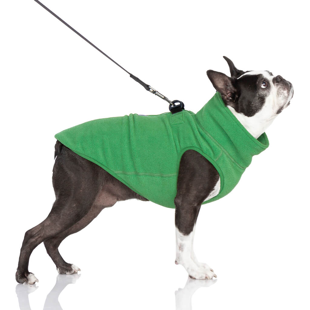 Half Zip Up Fleece Vest