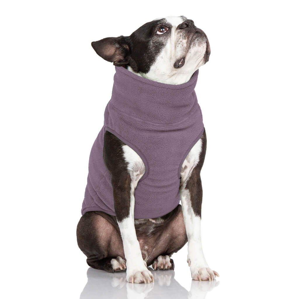 Half Zip Up Fleece Vest