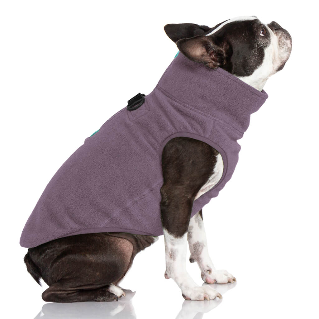Half Zip Up Fleece Vest
