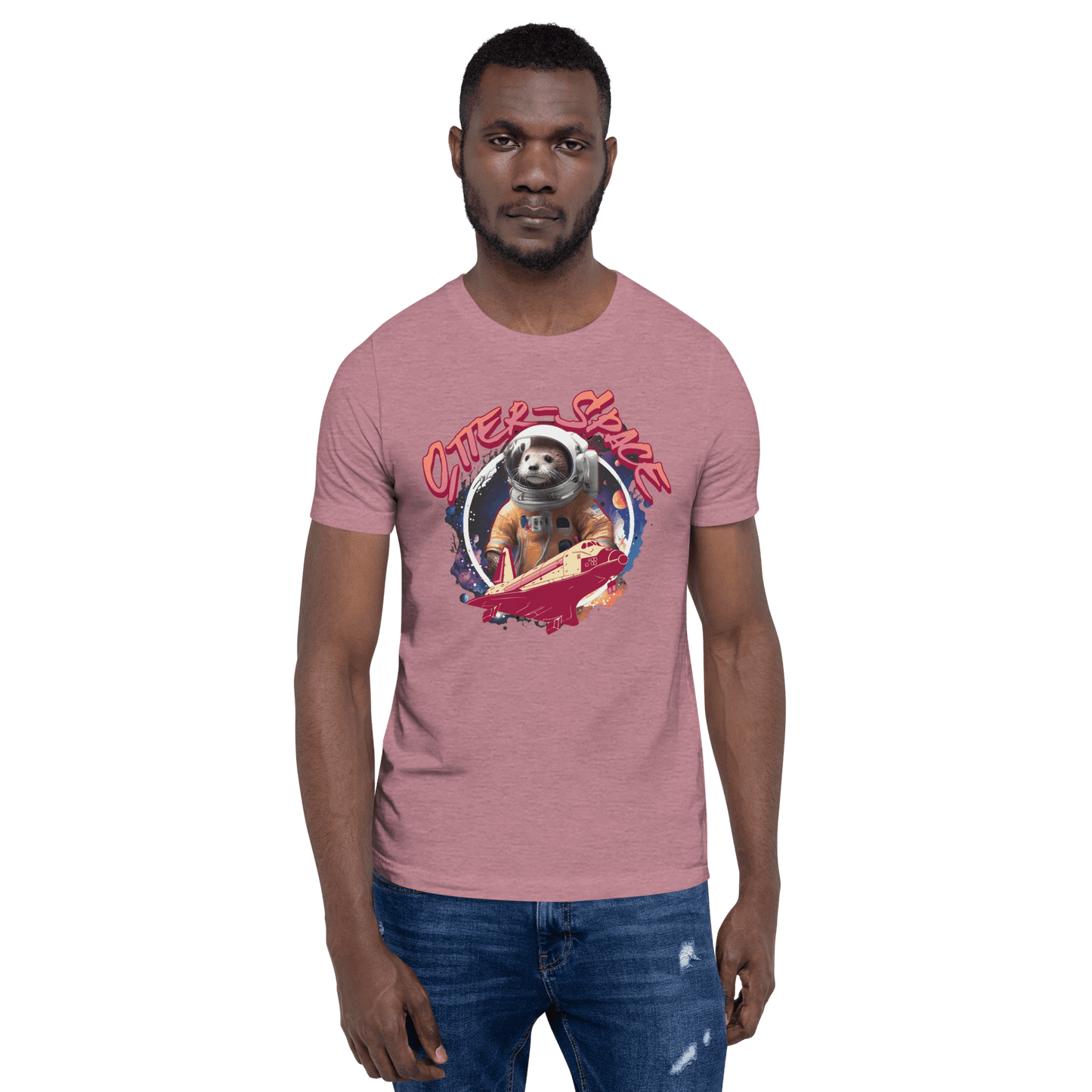 Otter-Space Crew Neck T-Shirt - Pet Pride Tees