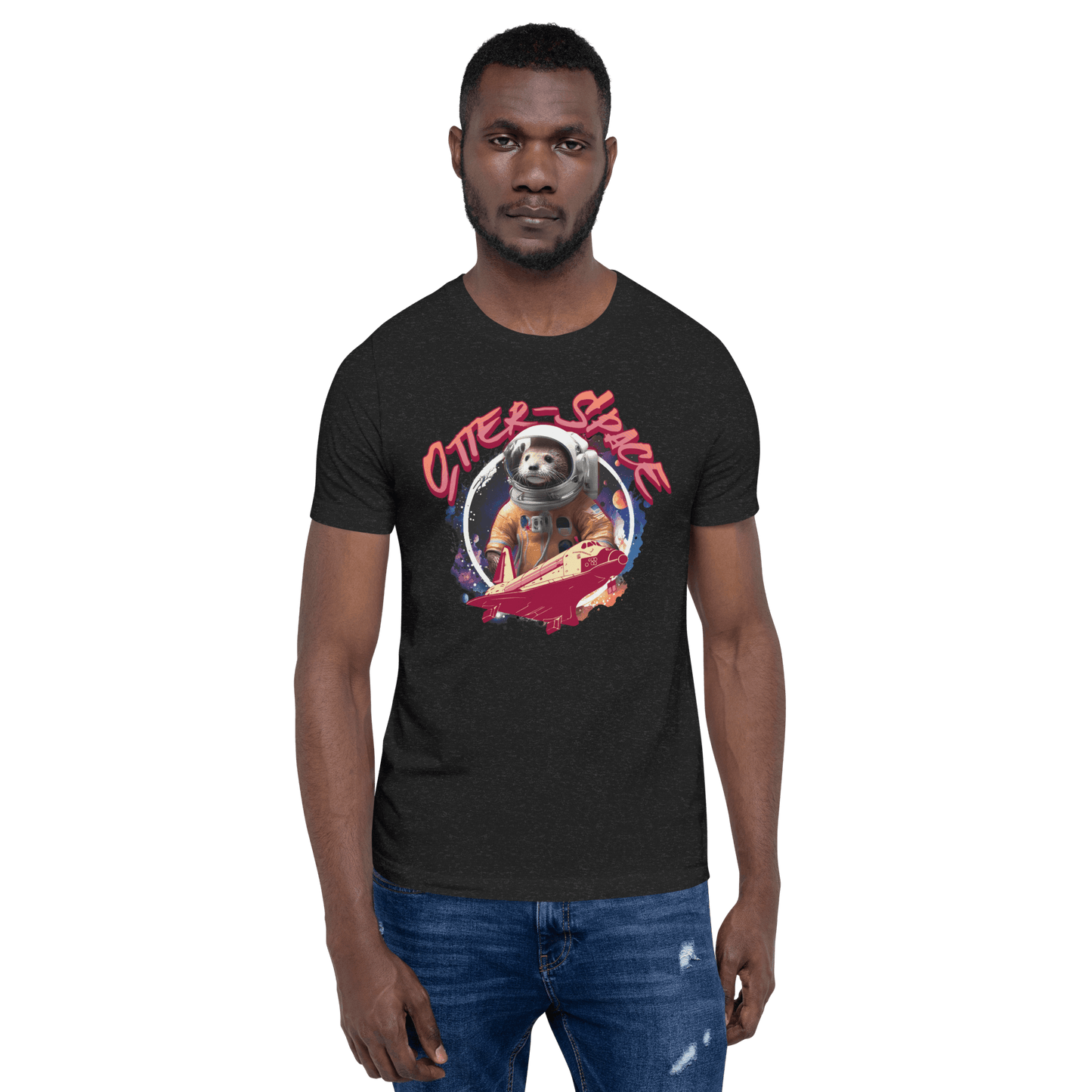 Otter-Space Crew Neck T-Shirt - Pet Pride Tees