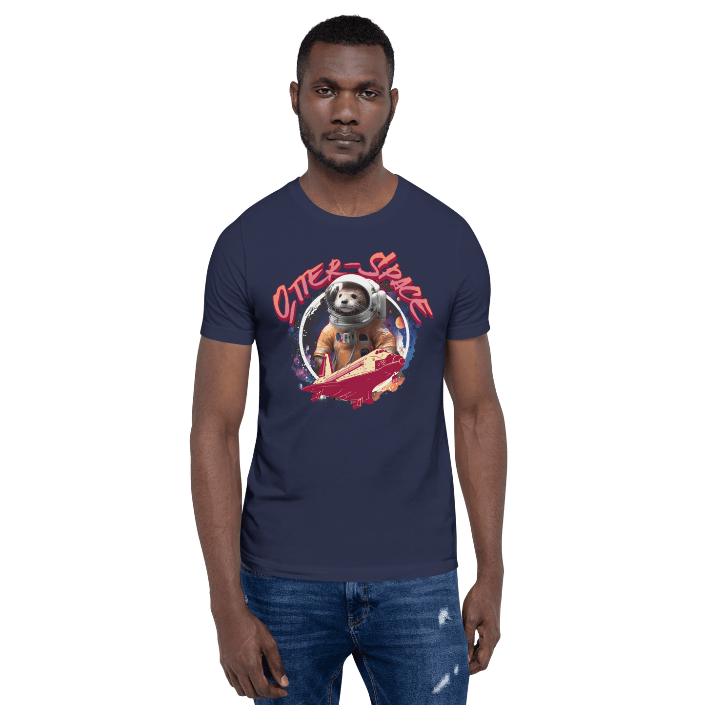 Otter-Space Crew Neck T-Shirt - Pet Pride Tees