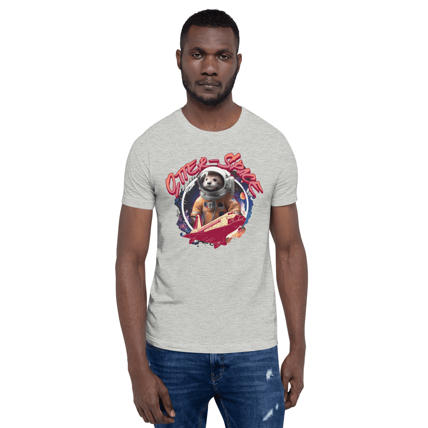 Otter-Space Crew Neck T-Shirt - Pet Pride Tees