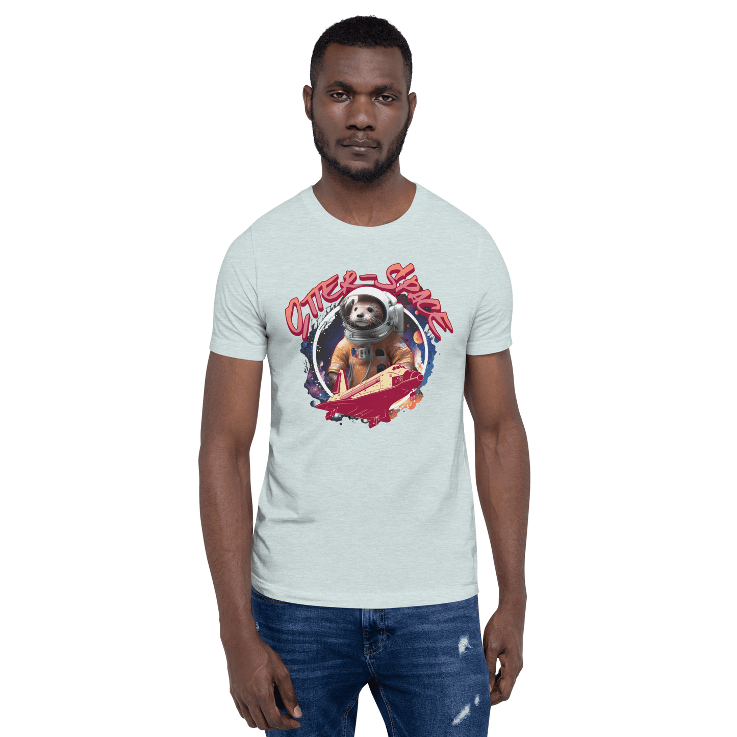 Otter-Space Crew Neck T-Shirt - Pet Pride Tees