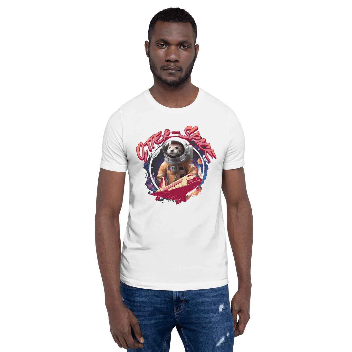 Otter-Space Crew Neck T-Shirt - Pet Pride Tees