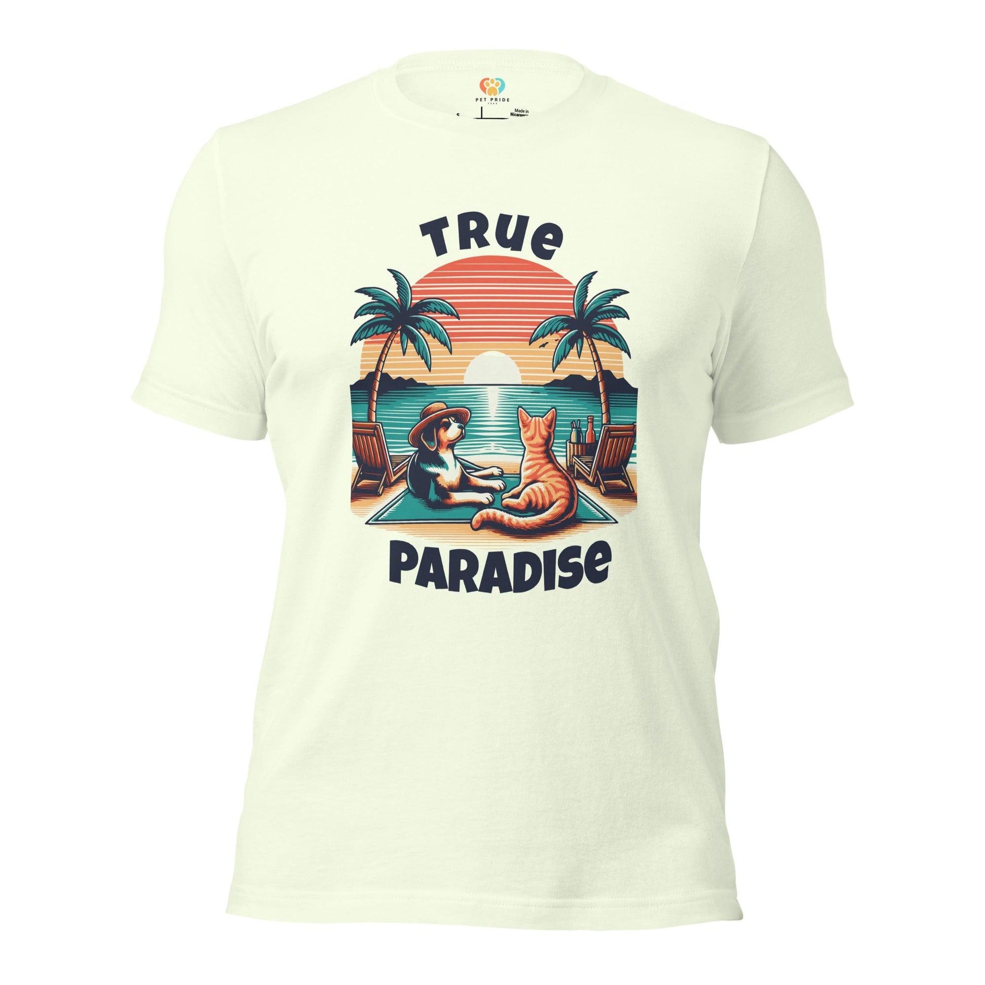 True Paradise Crew Neck Tee - Pet Pride Tees