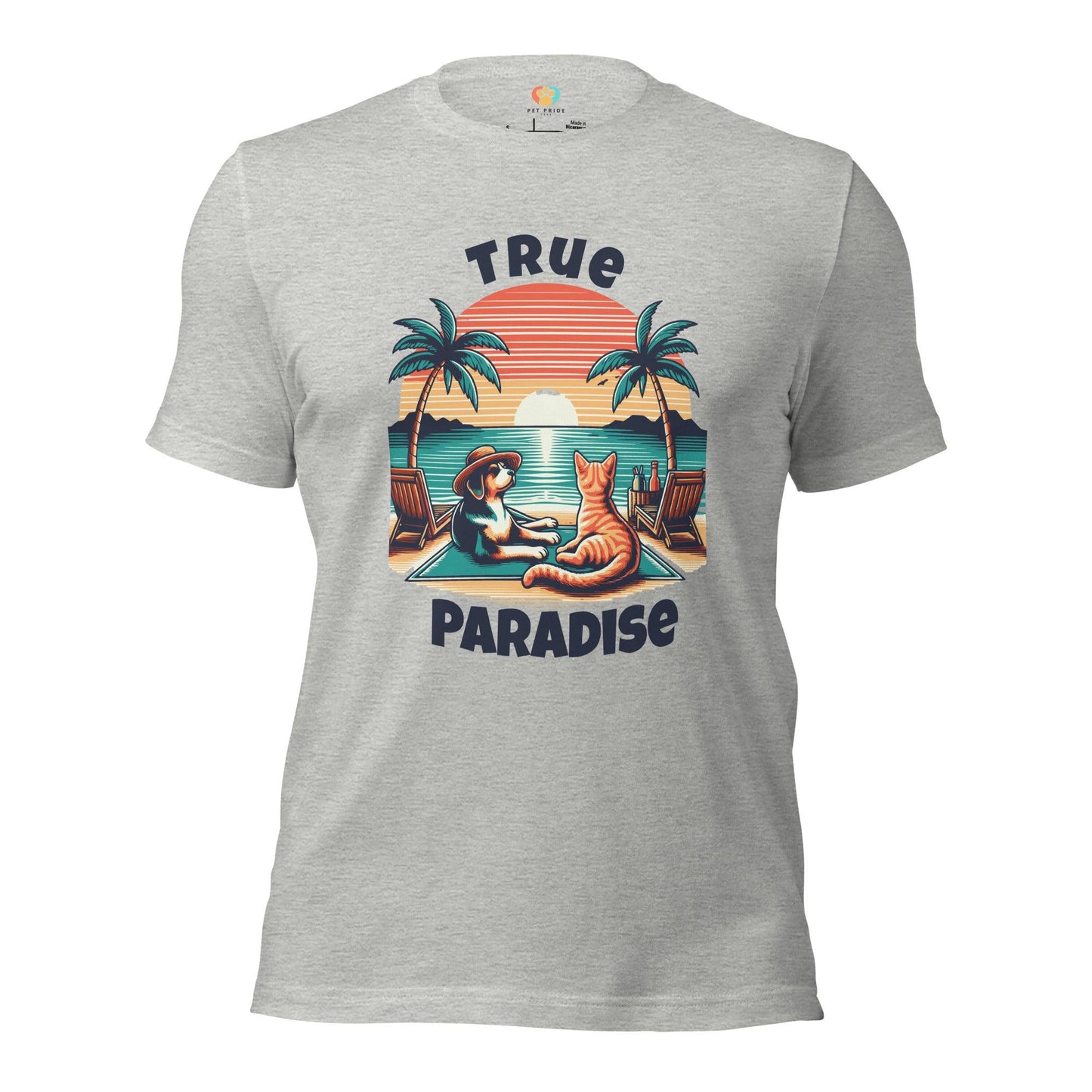 True Paradise Crew Neck Tee - Pet Pride Tees