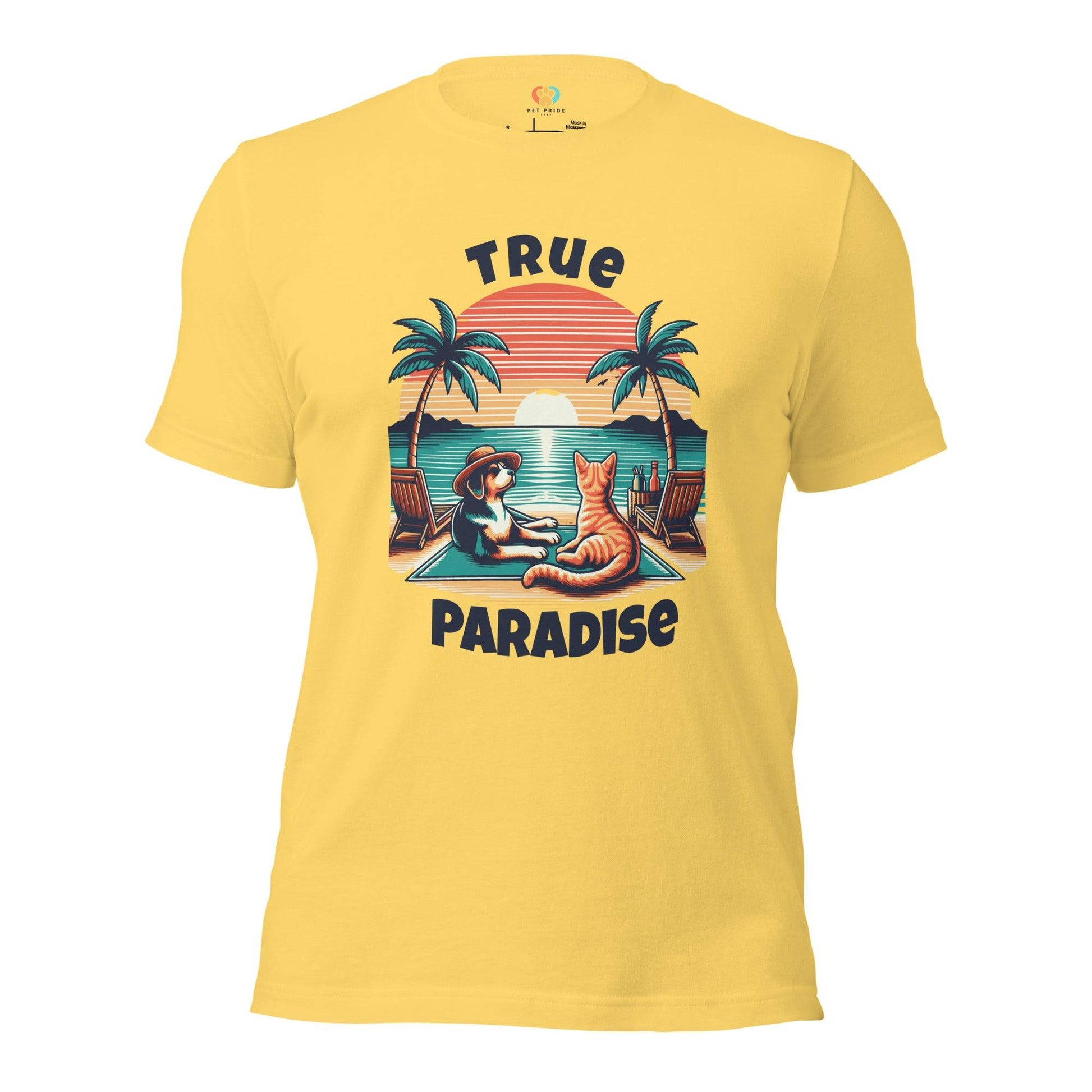True Paradise Crew Neck Tee - Pet Pride Tees