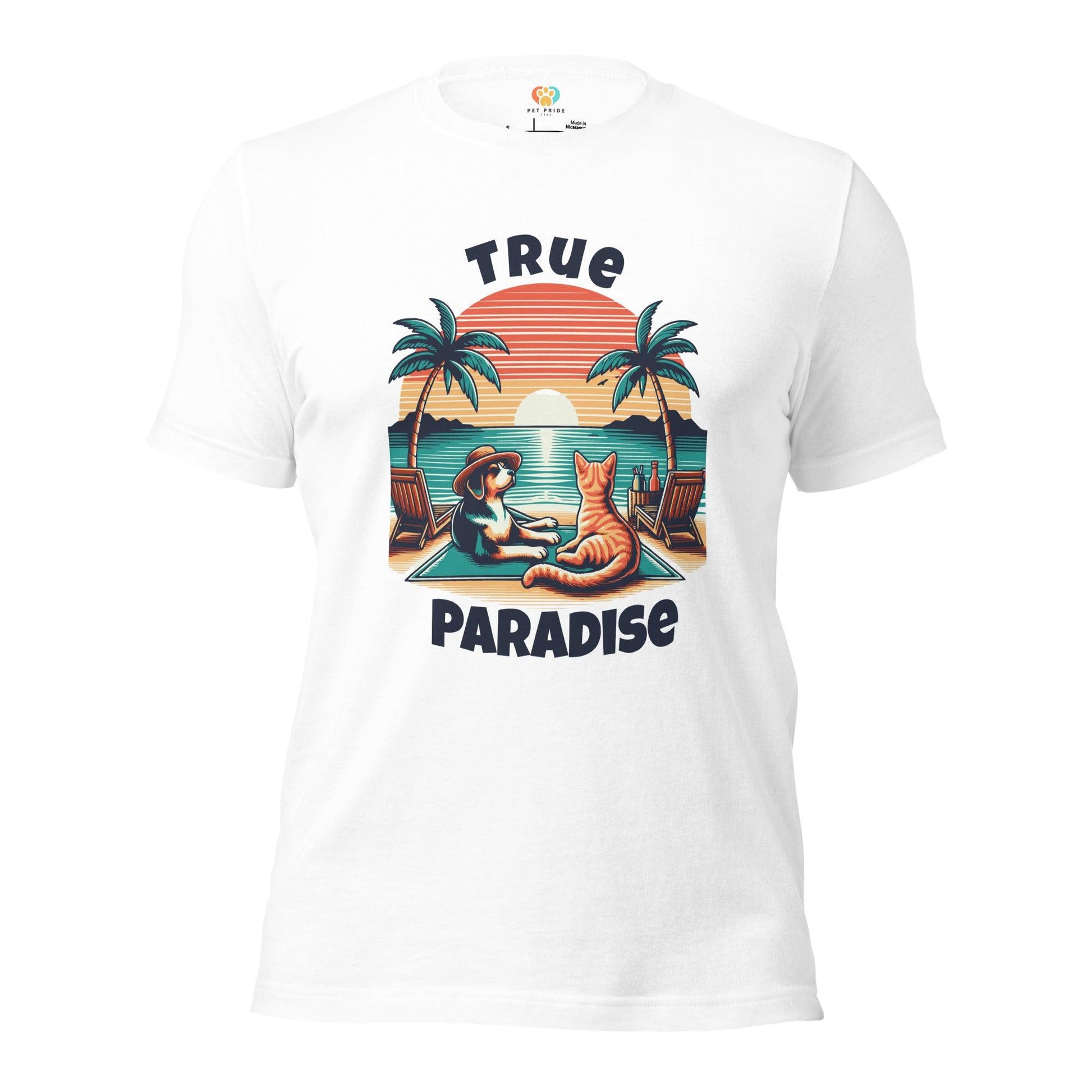 True Paradise Crew Neck Tee - Pet Pride Tees