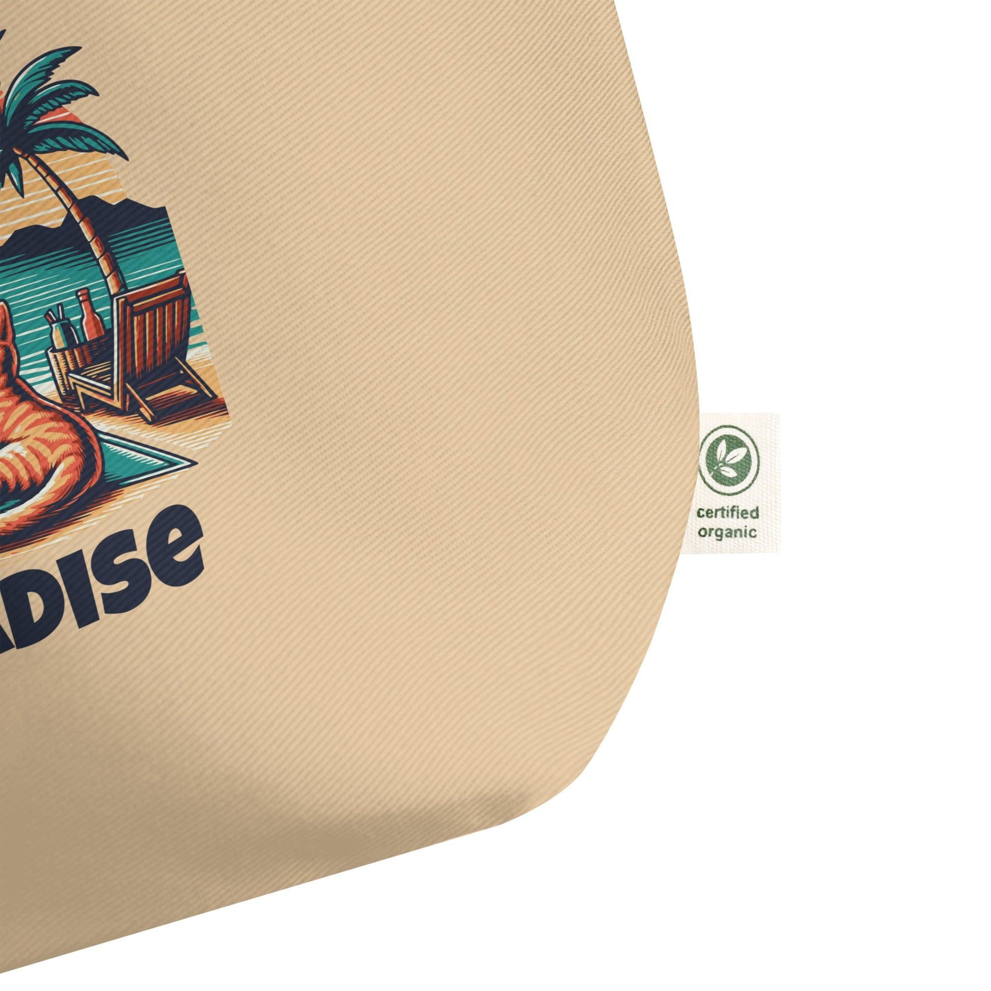 True Paradise Large Eco-Friendly Tote - Pet Pride Tees
