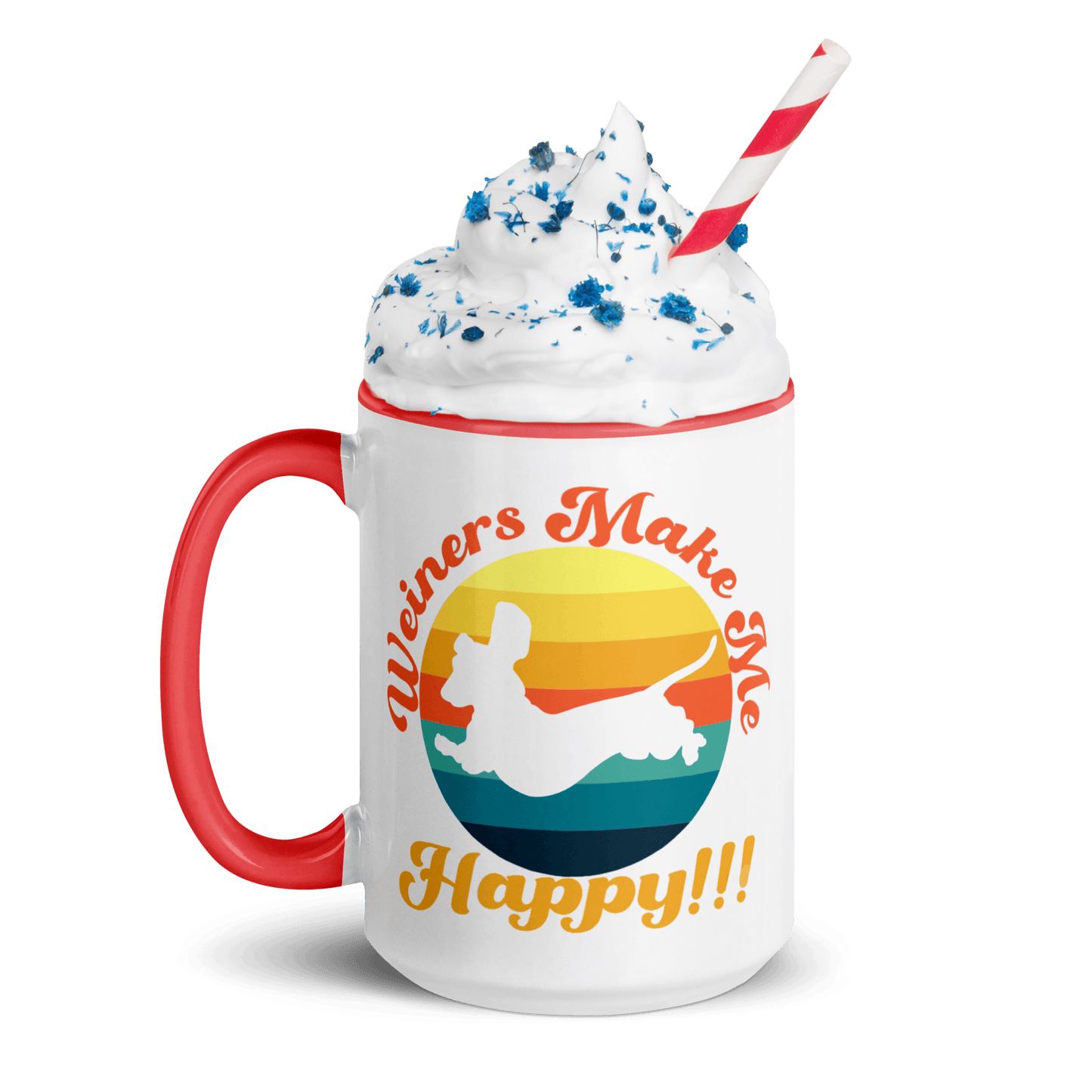 Weiners Make Me Happy 15oz Mug - Pet Pride Tees