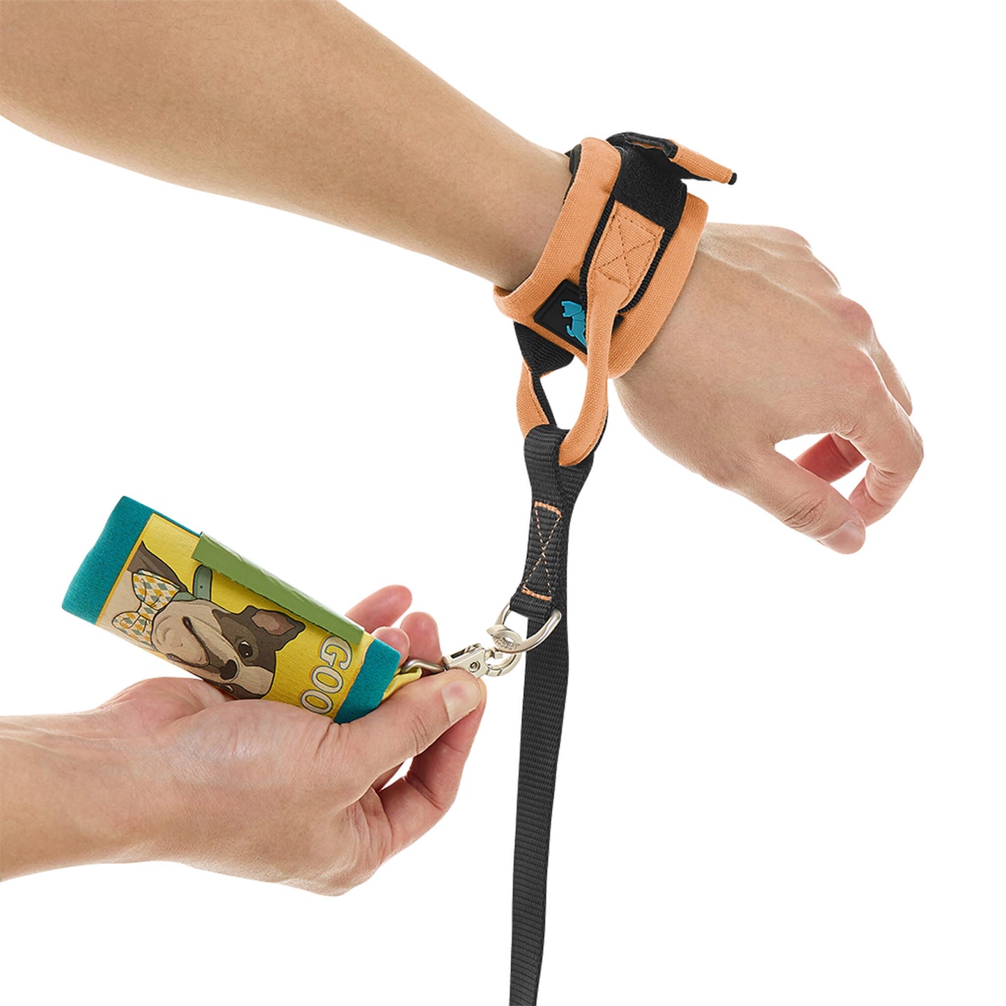 Wristband Surfer Leash w/ Traffic Handle
