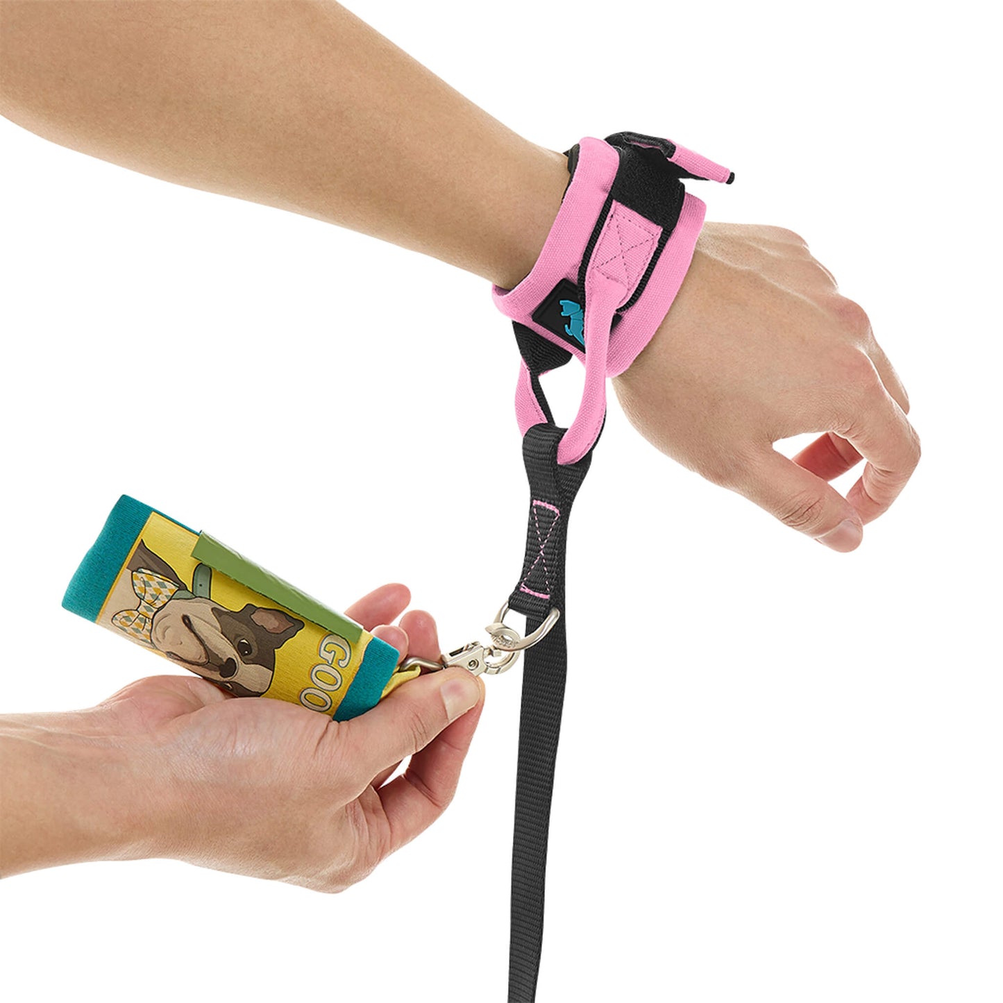 Wristband Surfer Leash w/ Traffic Handle