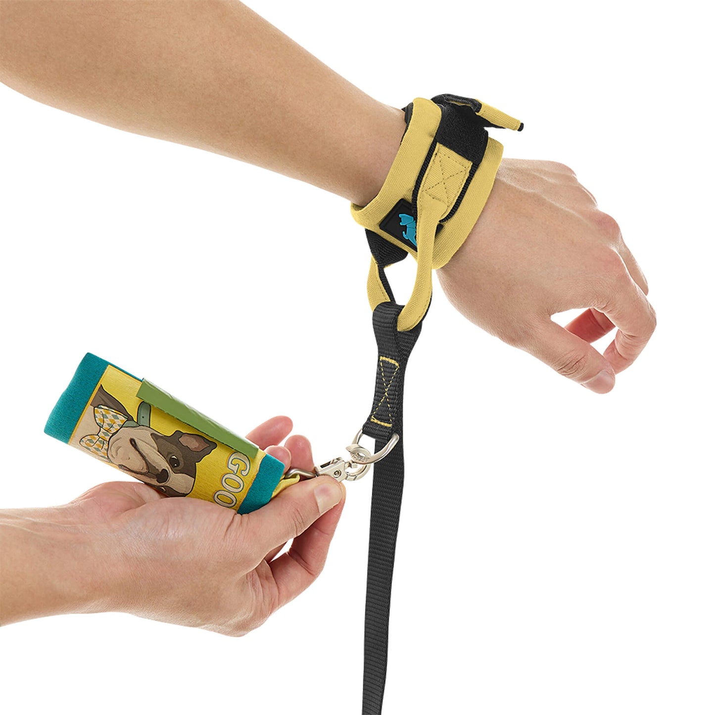 Wristband Surfer Leash w/ Traffic Handle