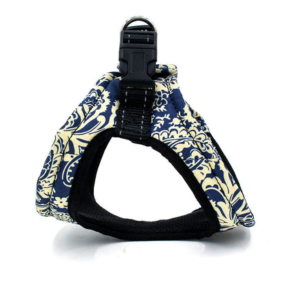 Step-In Pet Harness Vest – Comfy Mesh, Stylish Prints - Pet Pride Tees