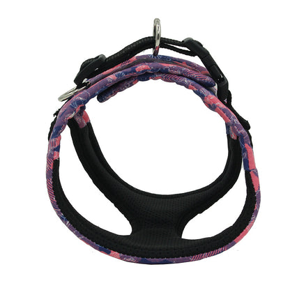 Step-In Pet Harness Vest – Comfy Mesh, Stylish Prints - Pet Pride Tees