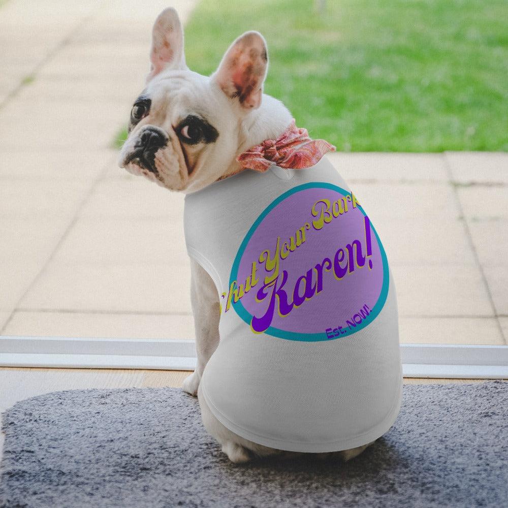 Shut Your Barker Karen Pet Tank Top - Pet Pride Tees