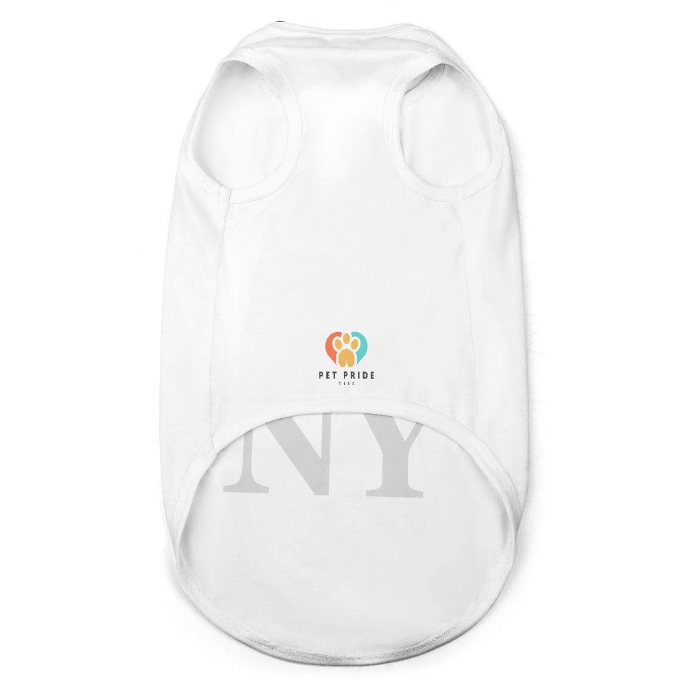 I Love NY Paw in Heart Pet Tank - Pet Pride Tees