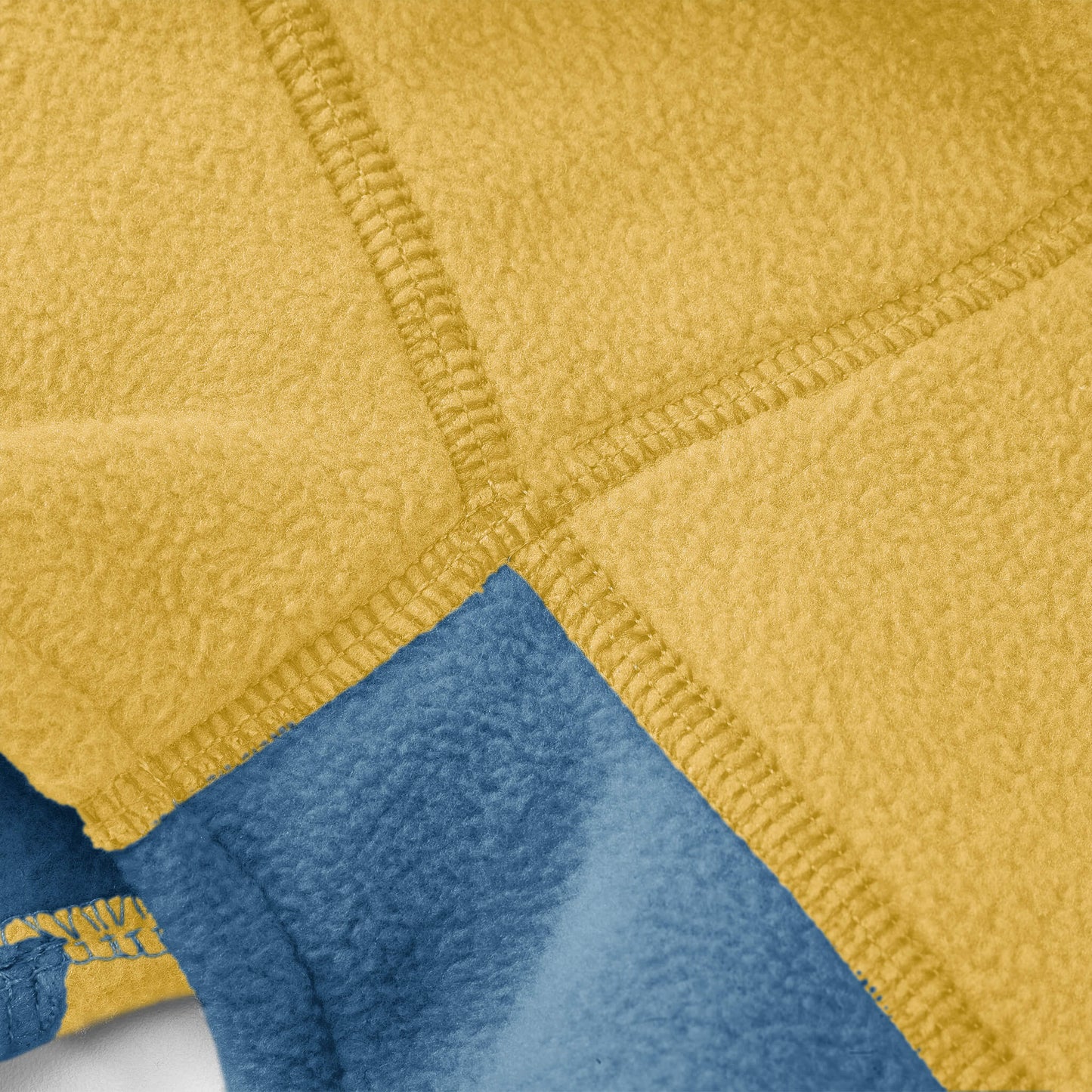 Fleece Vest Hoodie Two Tone